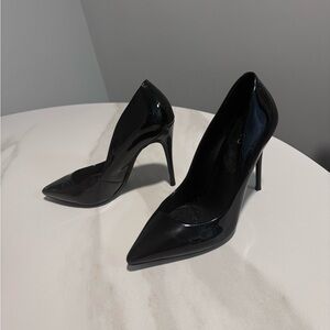 Aldo Glossy Black Heels